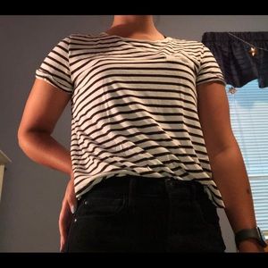 Striped Gap Tee